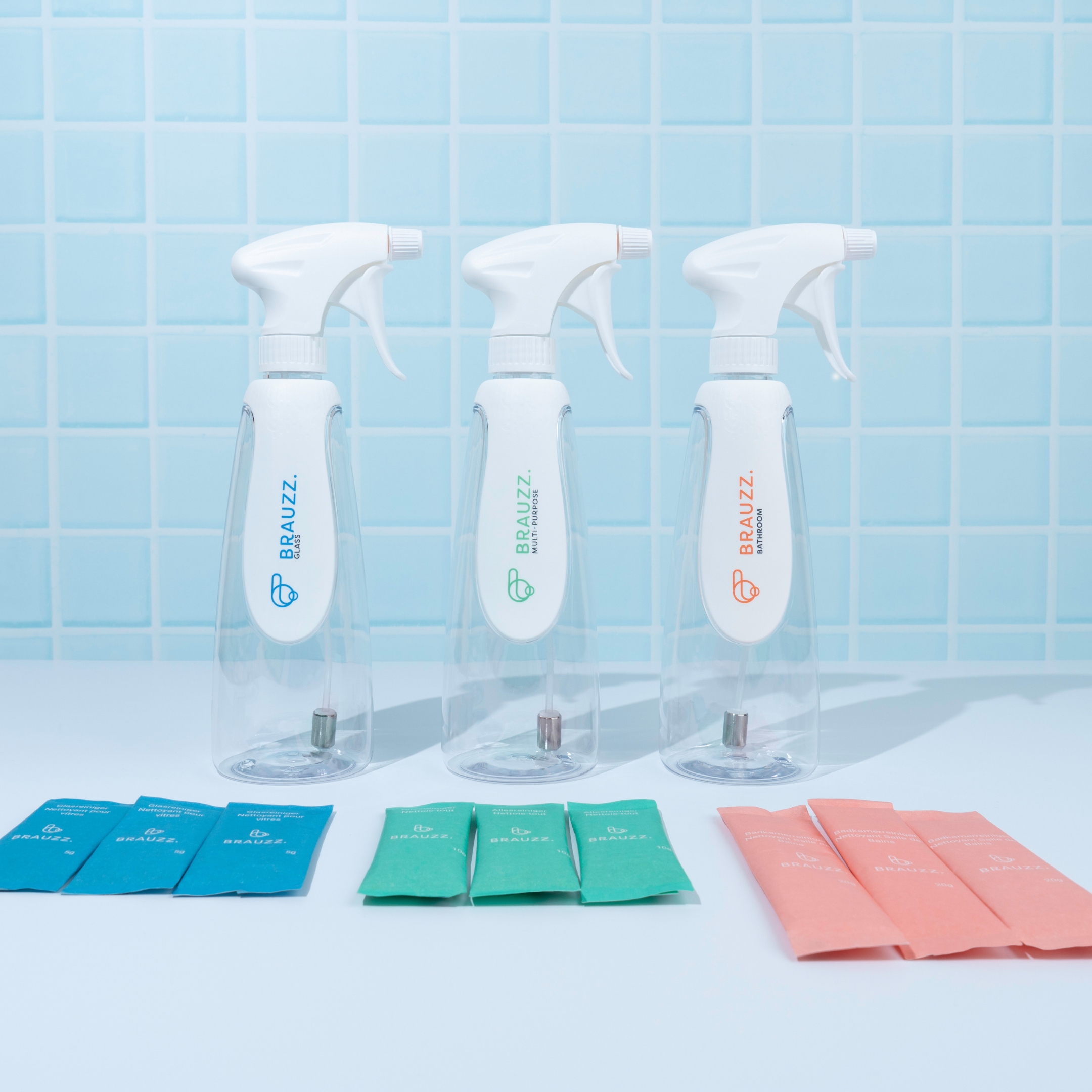 Kit de sprays nettoyants