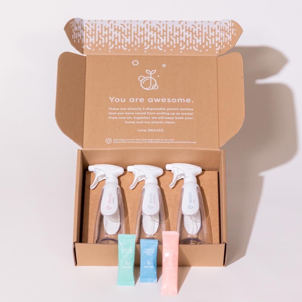 Kit de sprays nettoyants